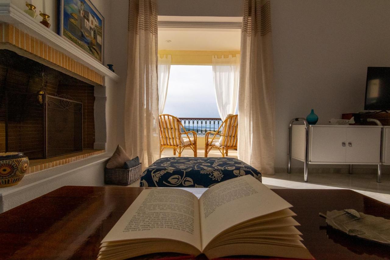 House With Amazing Ocean View And Patio - Pool Villa Porto Heli Luaran gambar