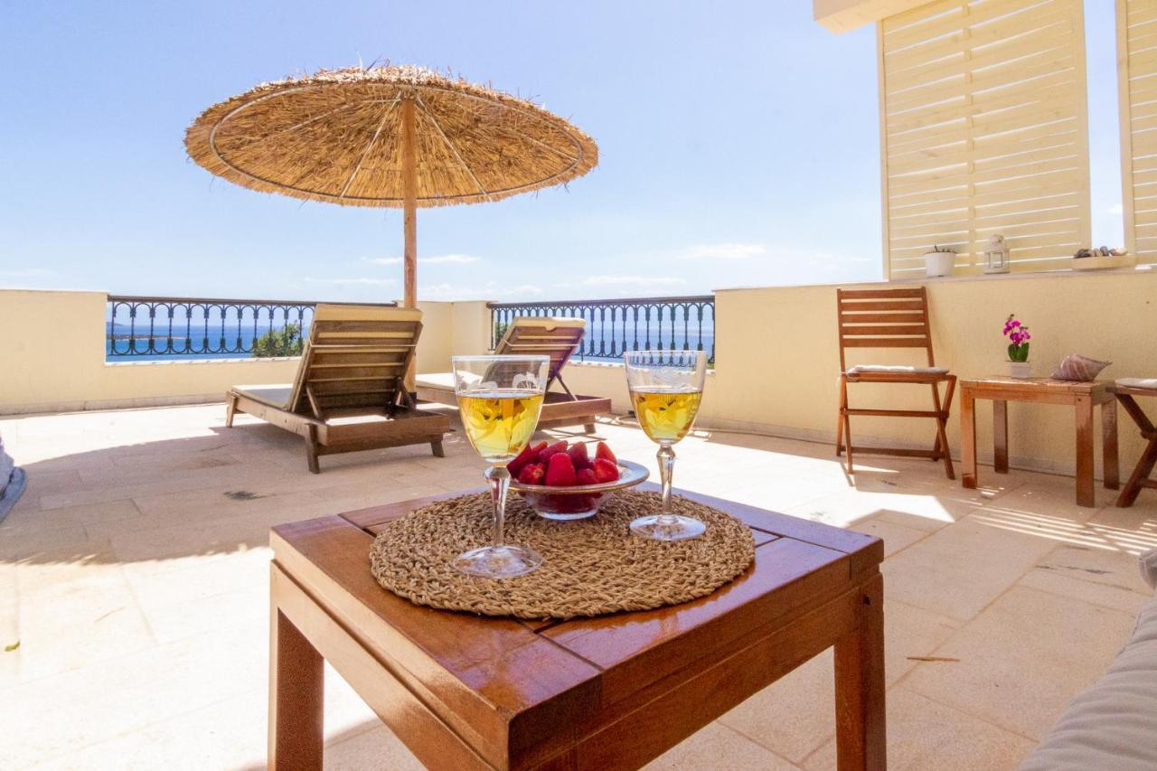 House With Amazing Ocean View And Patio - Pool Villa Porto Heli Luaran gambar