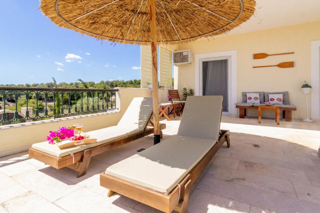 House With Amazing Ocean View And Patio - Pool Villa Porto Heli Luaran gambar